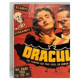 21" x 28" DRACULA Poster Mounted On Cardboard
