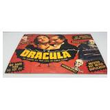 21" x 28" DRACULA Poster Mounted On Cardboard