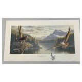 Unframed Frank Mittelstadt "Building The Future Osprey" Pencil Signed Limited Editon 132/155 Wildlife Print