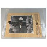 Unframed Vintage SAVE THE EAGLE Miller Beer Poster