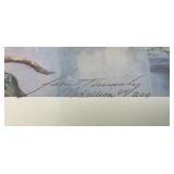 Unframed Mario Fernandez "On Golden Wings" Eagle Print 19 1/2" x 24" 64/200