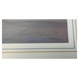 Unframed Mario Fernandez "Sea Maden" Snow Owl Print  19" x 29 1/2" 105/475