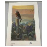 Unframed Mario Fernandez "The Vines Of Los Olivos" HawkPrint  19" x 27 1/2" " 105/475