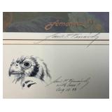 Unframed Mario Fernandez "The Vines Of Los Olivos" HawkPrint  19" x 27 1/2" " 105/475