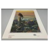 Unframed Mario Fernandez "The Vines Of Los Olivos" HawkPrint  19" x 27 1/2" " 105/475