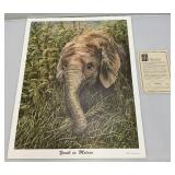 Unframed Gail Adams Print "Youth In Motion" Print 22 3/4" x 29"