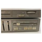 Vintage Panasonic AM/FM Stereo Tuner ST-355 & Stereo Integrated Amplifier SU-355 (One Missing Power Cord)