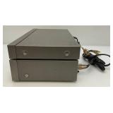 Vintage Panasonic AM/FM Stereo Tuner ST-355 & Stereo Integrated Amplifier SU-355 (One Missing Power Cord)