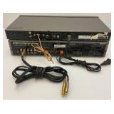 Vintage Panasonic AM/FM Stereo Tuner ST-355 & Stereo Integrated Amplifier SU-355 (One Missing Power Cord)