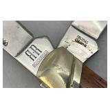 Vintage RR Rough Rider High Plains Trapper RR2045 Two Blade Pocket Knife 3 1/4" Blades