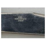 Vintage RR Rough Rider High Plains Trapper RR2045 Two Blade Pocket Knife 3 1/4" Blades