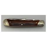Vintage RR Rough Rider High Plains Trapper RR2045 Two Blade Pocket Knife 3 1/4" Blades