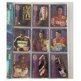 Misc. NASCAR Trading Cards Sets In Albums