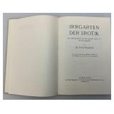 Vintage 1965 Geschichte Der Erotischen Literatur Hard Cover Book With Hard Cover Book Sleeve (Very Nice Condition)
