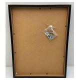 Framed Behind Glass M.C. Escher "Three Worlds" Print 12 3/4" x 16 3/4"