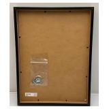 Framed Behind Glass M.C. Escher "Waterfall" Print 12 3/4" x 16 3/4"