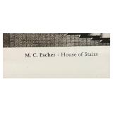 Framed Behind Glass M.C. Escher "House Of Stairs" Print 12 3/4" x 16 3/4"