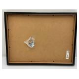 Framed Behind Glass M.C. Escher "Print Gallery" Print 12 3/4" x 16 3/4"