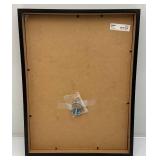 Framed Behind Glass M.C. Escher "Sky And Water I" Print 12 3/4" x 16 3/4"