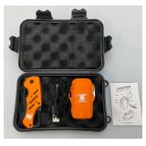 NRA Survival Kit Including Electric Torch, Flashlight, Charging Cable And Knife In Water Proof Case