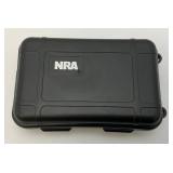 NRA Survival Kit Including Electric Torch, Flashlight, Charging Cable And Knife In Water Proof Case