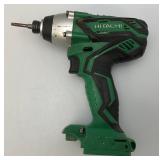 Hitachi 18Volt Drill And Impact And Battery Charger (No Batteries)