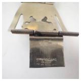 Taxco Mexican Sterling Silver Created Opal Cabochon Panel Bracelet - Filigree