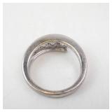 Kelo 925 CZ Ring - Size 7.5 - 3.4 g