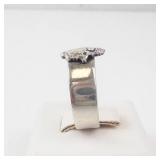 LGB Sterling Silver Crest Ring - Size 6.5
