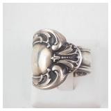 Sterling Heritage Spoon Ring - Size 5.5