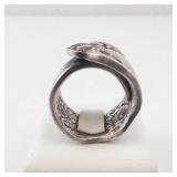 Sterling Heritage Spoon Ring - Size 5.5