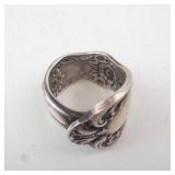 Sterling Heritage Spoon Ring - Size 5.5