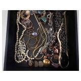 Costume Jewelry Lot - Necklaces, Bracelets, Rings & Pearls