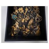 Gold-Tone Costume Jewelry Lot - Assorted Earrings, Necklaces, Pendants, Rings