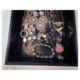 Assorted Jewelry Lot - Necklaces, Bracelets, Watches, Rings, Pendants
