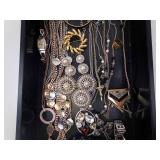 Assorted Jewelry Lot - Necklaces, Bracelets, Watches, Rings, Pendants