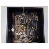 Assorted Jewelry Lot - Necklaces, Bracelets, Watches, Rings, Pendants