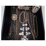 Assorted Jewelry Lot - Necklaces, Bracelets & Watch