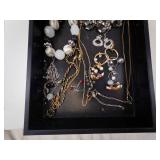 Costume Jewelry Lot - Silver-Tone Necklaces, Bracelets, Earrings & Beads, Mixed Metals