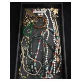 Bead Jewelry Lot - Turquoise, Pearl & Glass Necklaces & Bracelets