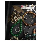 Bead Jewelry Lot - Turquoise, Pearl & Glass Necklaces & Bracelets