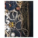 Assorted Pearl & Bead Jewelry Lot - Necklaces, Bracelets & Earrings