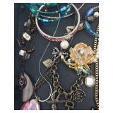 Joan Rivers Classics Quartz Watch - Gold-Tone & Assorted Vintage Jewelry Lot