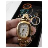 Joan Rivers Classics Quartz Watch - Gold-Tone & Assorted Vintage Jewelry Lot
