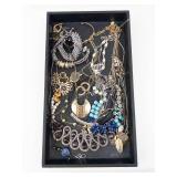 Assorted Costume Jewelry Lot - Necklaces, Bracelets & Earrings With Turquoise Beads