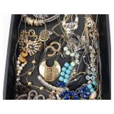 Assorted Costume Jewelry Lot - Necklaces, Bracelets & Earrings With Turquoise Beads