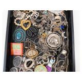 Estate Jewelry Lot - Mixed Costume Necklaces, Bracelets & Charms