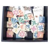 Quilted in Clay by Jennifer Patterson - Earrings & Pendant Set, Assorted Quilt-Pattern Jewelry