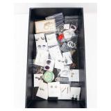 Assorted Costume Jewelry Lot - Earrings, Rings, Bracelets, Pendants