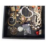 Pearl Necklaces, Cameo Brooches & Watches - Assorted Jewelry Collection